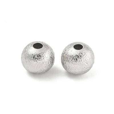 Brass Textured Beads
