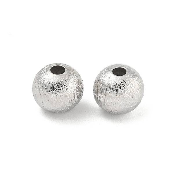 Brass Textured Beads