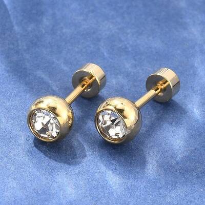 304 Stainless Steel Earlobe Plugs