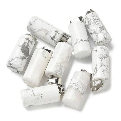 Natural Howlite Pendants