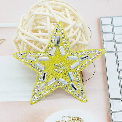 Star Glitter Hotfix Rhinestone