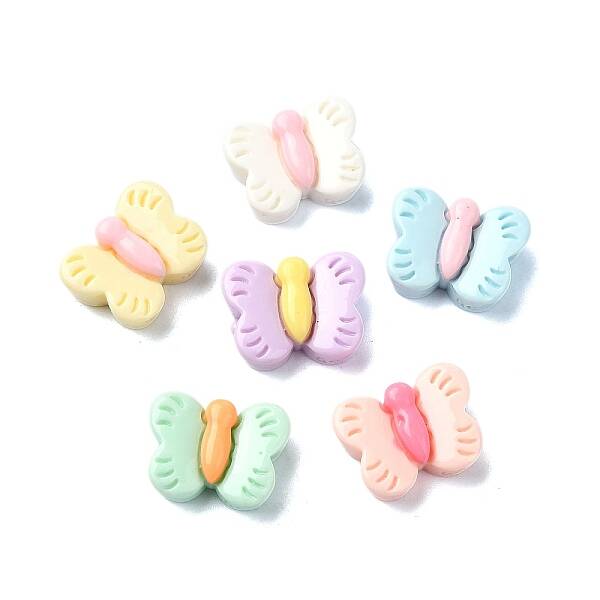 Macaron Color Opaque Resin Decoden Cabochons