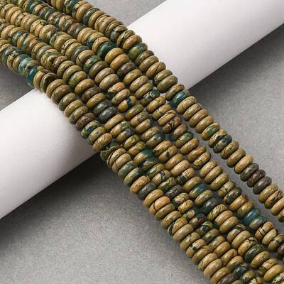 Natural Verdite Stone Beads Strands