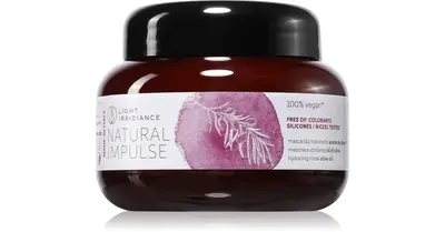 Light Irridiance Natural Impulse Olive Oil Hydrating Mask for Combable Hair 250ml
