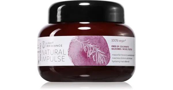 Light Irridiance Natural Impulse Olive Oil Hydrating Mask for Combable Hair 250ml