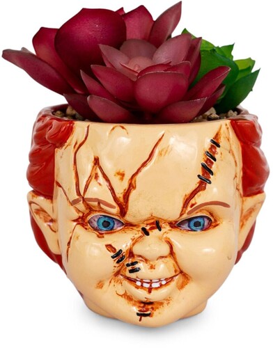Child's Play - 3 Ceramic Mini Planter - Chucky