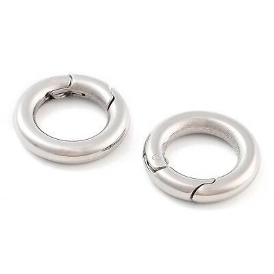 Non-Tarnish 316 Stainless Steel Spring Gate Rings