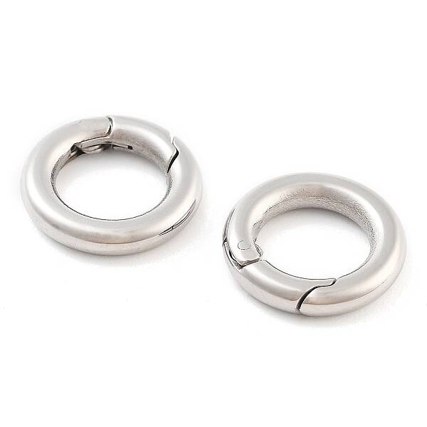 Non-Tarnish 316 Stainless Steel Spring Gate Rings