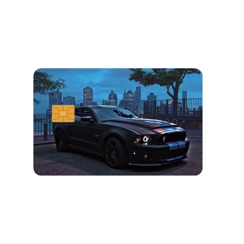 American Muscle Car Debit Car Sticker