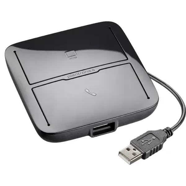 207414-03 Plantronics MDA220 USB Desk Phone Softphone Switch