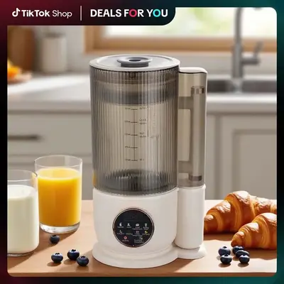 Multifunctional 1.5L Electric Juicer with Variable Speed, Adjustable Blending, and Auxiliary Food Rice Paste Functionality fo...