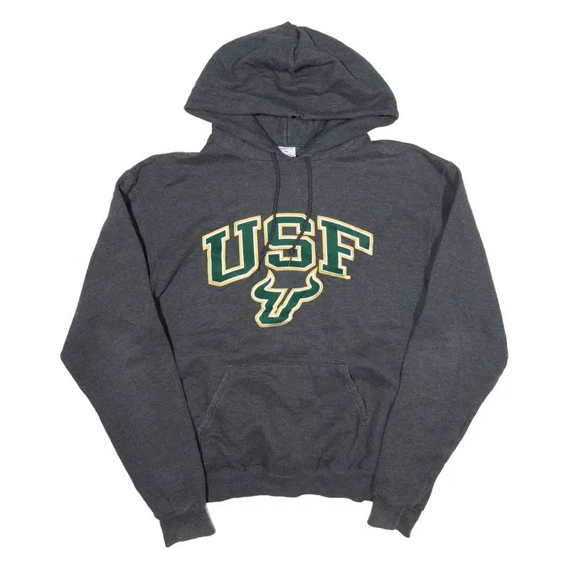 CHAMPION USF Mens Grey Hoodie M