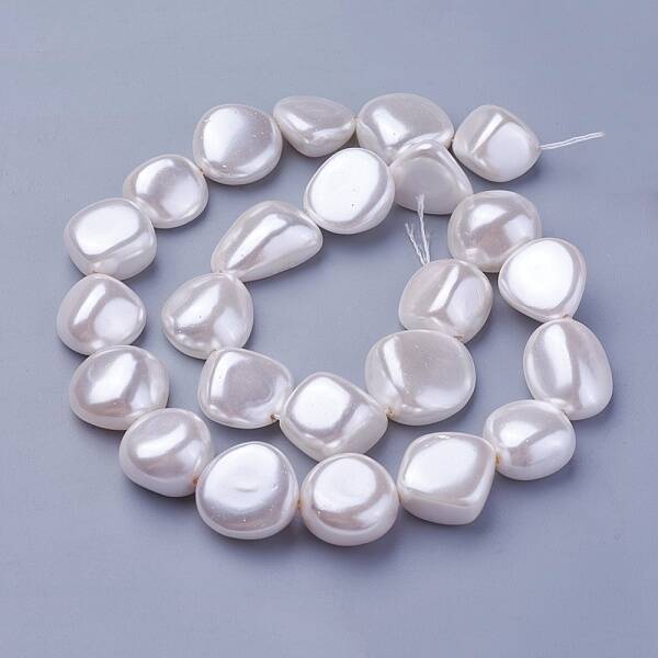 Shell Pearl Beads Strands