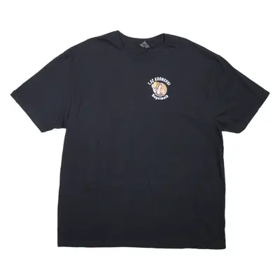 GILDAN Krongvoi Bayerwald Mens T-Shirt Black Crew Neck 2XL