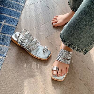 CHIKO Ismael Open Toe Block Heels Slides Sandals