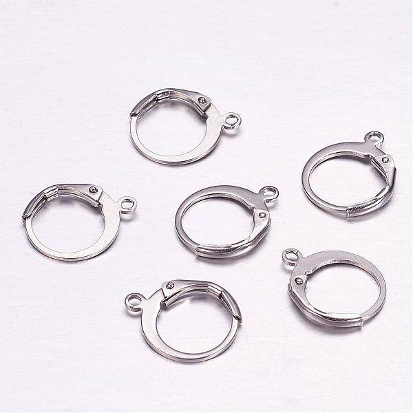 Tarnish Resistant 304 Stainless Steel Leverback Earring Findings