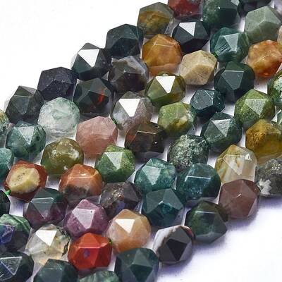 Natural Indian Agate Beads Strands