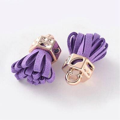 Faux Suede Cord Pendant Decorations