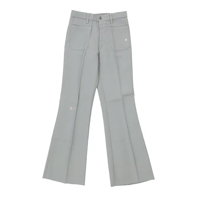 Unbranded Trousers - 24W UK 4 Blue Polyester Blend