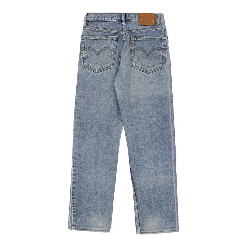 591 Levis Jeans - 28W UK 8 Blue Cotton
