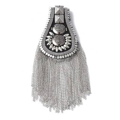 Iron Fashion Tassel Epaulette
