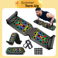 Muscle Max Push Up Board - 365 Days Fitness Calendar, Professional Muscle Max Workout Equipment, Ergonomic Design for Upper B...