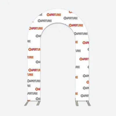 Open Arch Custom Photo Party Backdrop Cover