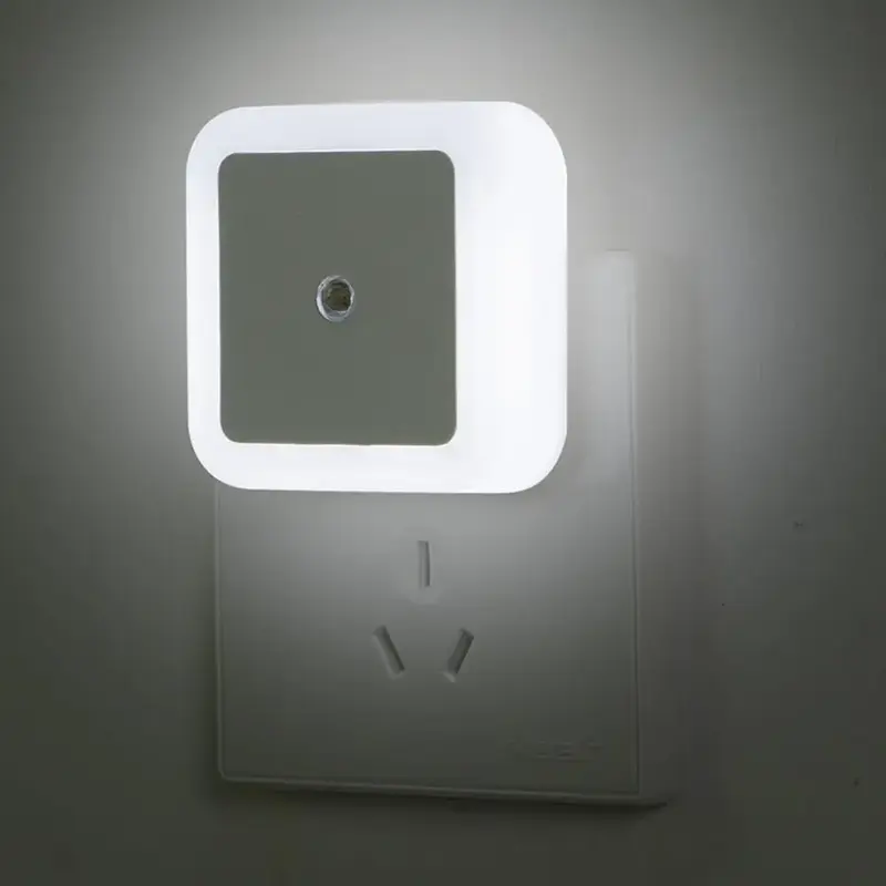 Smart LED Light Sensor Night Light, Dusk To Dawn Sensor & Automatic Dimming Indoor Light For Home Hallway Stair