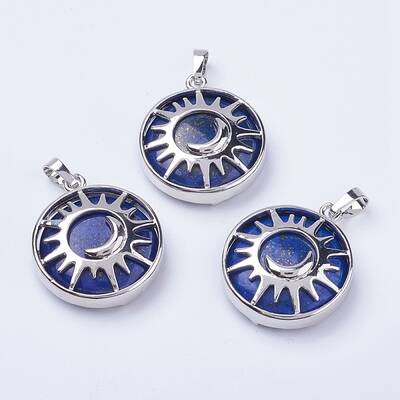 Natural Lapis Lazuli Pendants