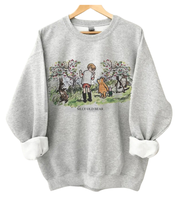 The Vintage Pooh Bear Sweatshirt, Gift For Men Women, Crew Neck, Menswear Top, Womenswear Top Underwear Streetwear