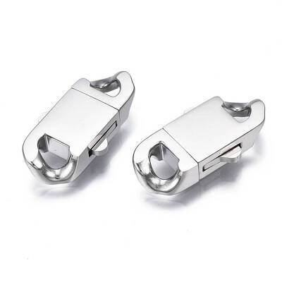 Non-Tarnish 304 Stainless Steel Box Clasps