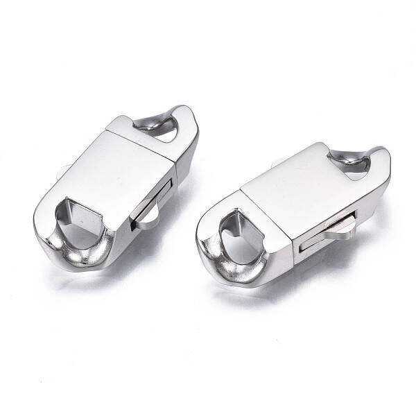 Non-Tarnish 304 Stainless Steel Box Clasps