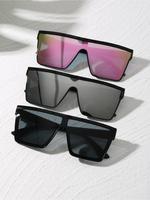 Unisex Vintage Trendy Glasses, Retro Outdoor Sports Glasses, Outdoor Windproof Sports Eyewear, Fashionable Glasses for Men & ...