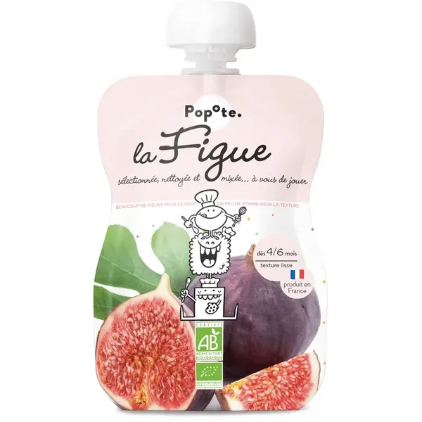 Popote The fig 4/6 months organic 120g
