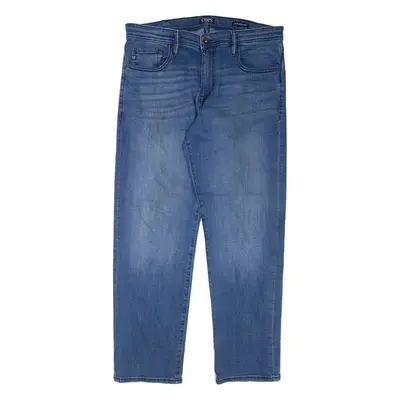 CHAPS Mens Jeans Blue Regular Straight W34 L30