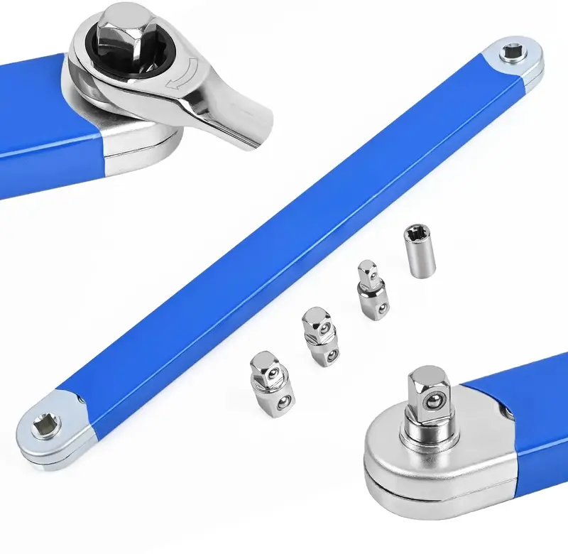 Impact Offset Extension Wrench, Tight Reach Extension Wrench Set, with 1/2\