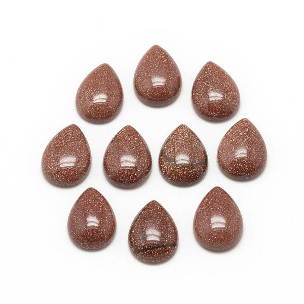 Synthetic Goldstone Cabochons