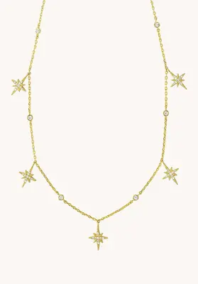 Necklace Constellation Co-231g Gold | Color: GOLD | Size: U
