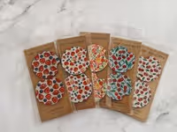 Cute Car Coasters, Set of 2, Cute Aesthetic Car Coasters, New Car Gift, Gifts for Her, Fruit Car Accessories, Fruit Cherry, S...