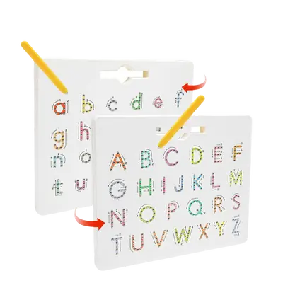 Double Sided Magnetic Letter Board 2 in 1 Tracing Board for Toddlers Education Learning Toys Engaging Learning Experience Dur...