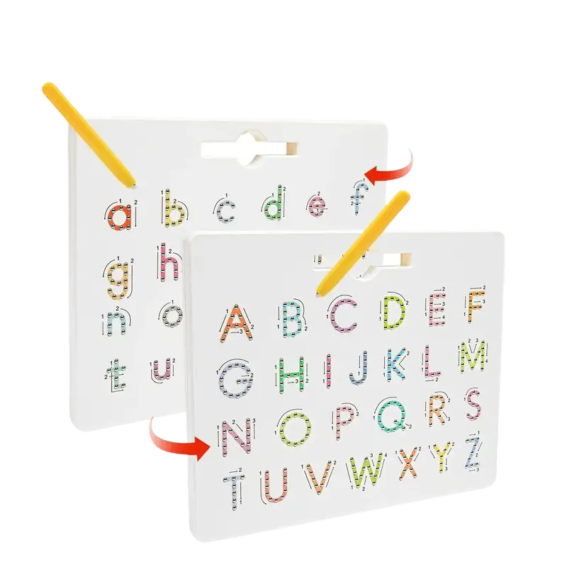 Double Sided Magnetic Letter Board 2 in 1 Tracing Board for Toddlers Education Learning Toys Engaging Learning Experience Dur...