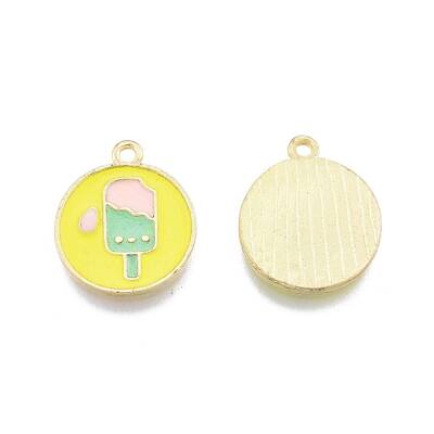Alloy Enamel Pendants