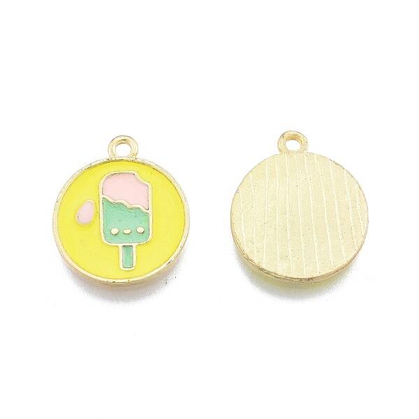 Alloy Enamel Pendants
