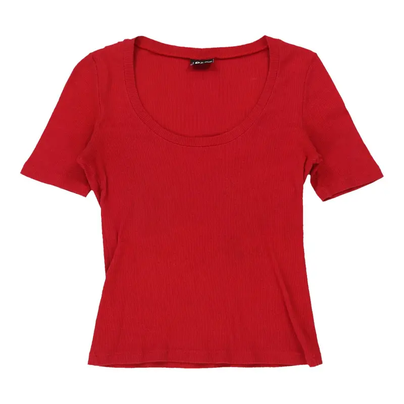 Dolce & Gabbana Top - Small Red Cotton | Size: small