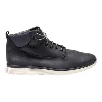 TIMBERLAND Chukka Boots Black Leather Mens UK 9.5