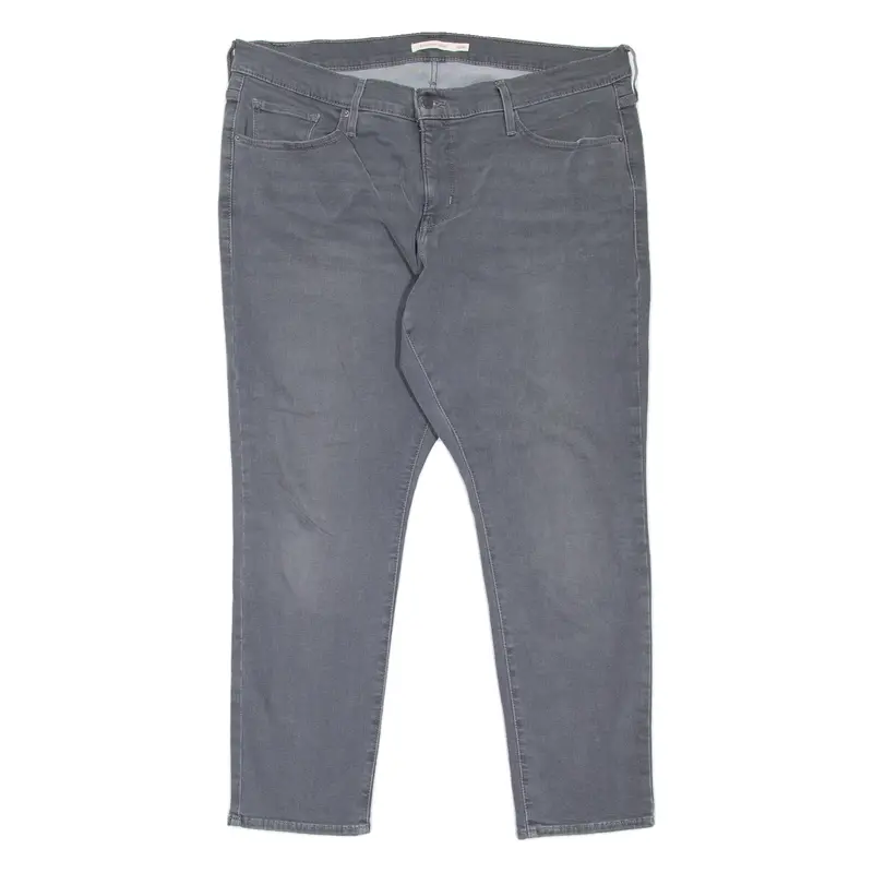 LEVI'S 311 Shaping Womens Jeans Grey Slim Skinny W38 L27