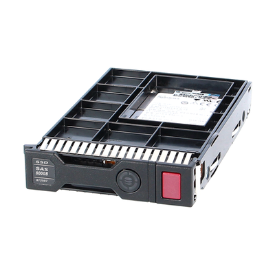 872507-001 HP 800GB Multi-Level Cell SAS 12Gb/s Hot Swappable Mixed Use LFF 2.5-Inch Solid State Drive for ProLiant DL388 Gen...