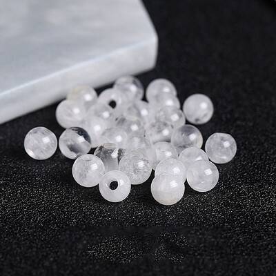 Natural Quartz Crystal Beads