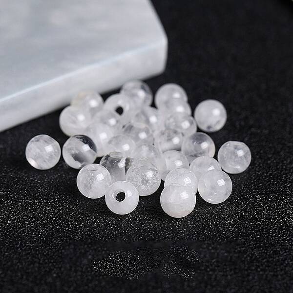 Natural Quartz Crystal Beads
