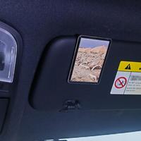 Car Sun Visor Photo Frame, Acrylic Car Sun Visor Photo Holder, Creative Car Interior Decoration, Universal Car Accessories fo...